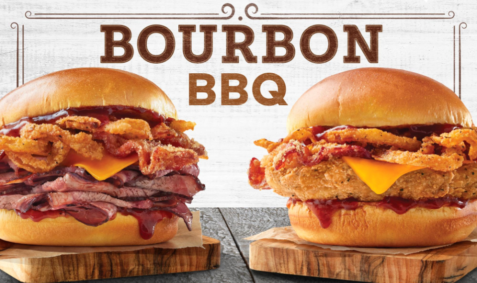 Arby's Bourbon BBQ Sandwiches